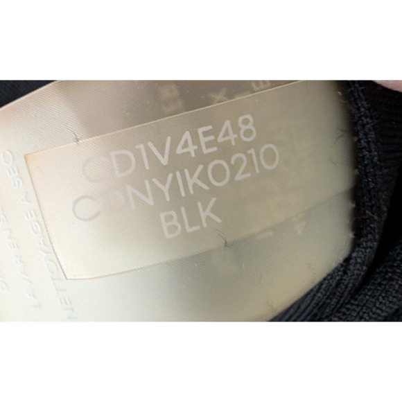 Calvin Klein Black‎ Sheer Leopard Velvet Burnout Wrap Dress Gothic Glam  8 - Picture 13 of 16